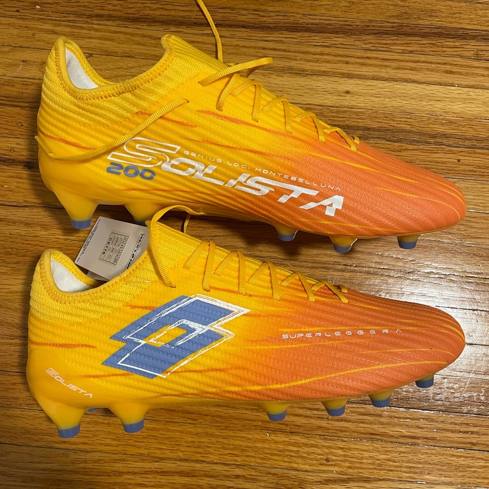 Lotto Solista 200IX FG Soccer Clear Men’s Size 10.5